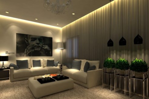 комната с картиной